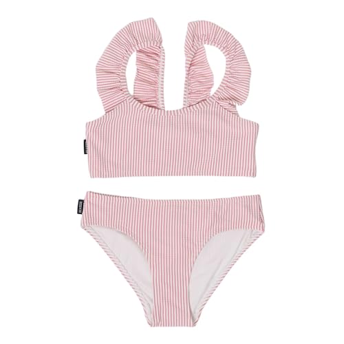 Seaside Seersucker Bikini-Set für Kinder Schnell trocknendes Mädchen Bikini-Set