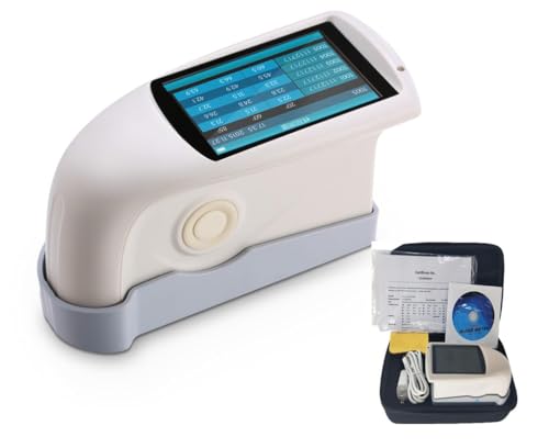 CNYST 3-Angle Gloss Meter 20 60 85 Degree Glossmeter with Measuring Range 20°0~1000GU 60°0~1000GU 85° 0~160GU Measuring Area 20° 10x10 60° 9x15 85° 5x36mm Division Value 0.1GU