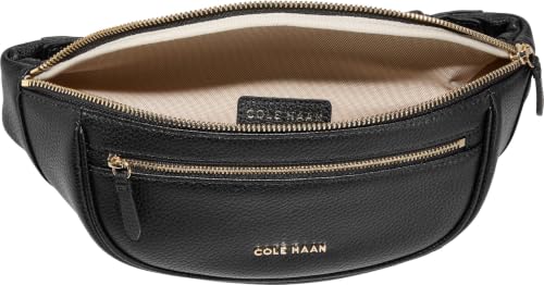 Image of Cole Haan Women's Mackenna Leather Belt Bag, Black