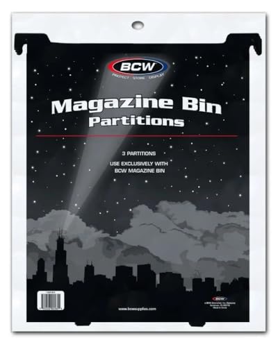 Cloisons BCW Magazine pour eviter l’affaissement des revues