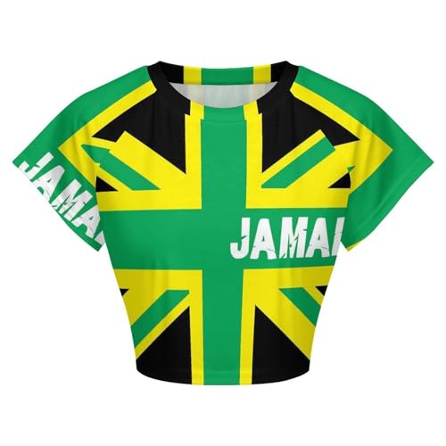 Canadian Flag Crop Tops for Girls Summer Trendy Short T-Shirts 2025 Slim Fit4