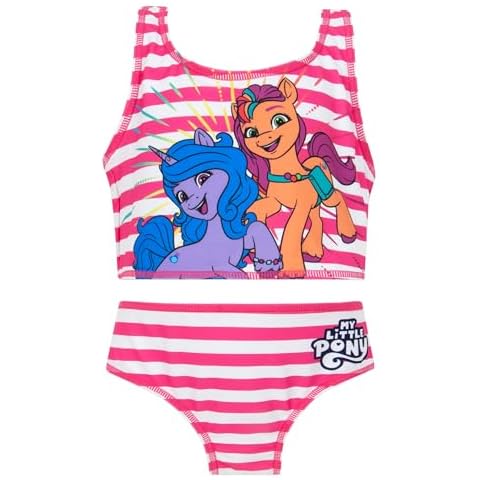 My Little Pony Girls Pink Tankini Set Cover