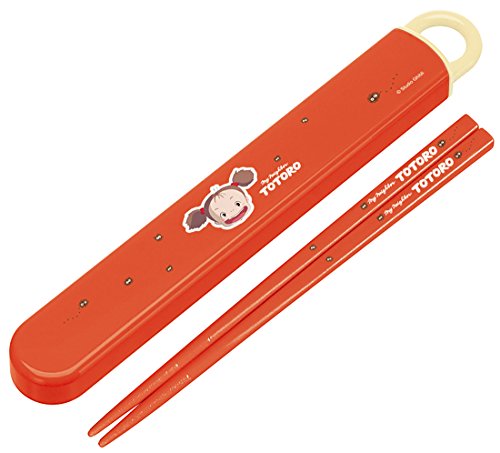 スケーター (skater) 子供用 抗菌 スライド 箸箱セット となりのトトロ メイ 女の子 日本製 ABS2AM-A