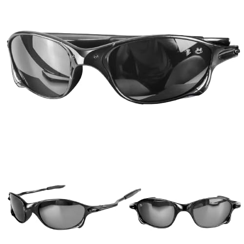 Óculos Sol Masculino Preto Lupa Proteção UV Praia + Case Verão Original Moda Casual Social Presente