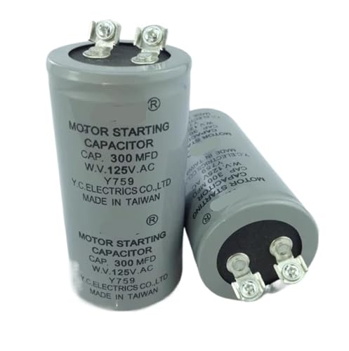 Démarreur électronique et condensateur de démarrage 125V 300UF pour moteur