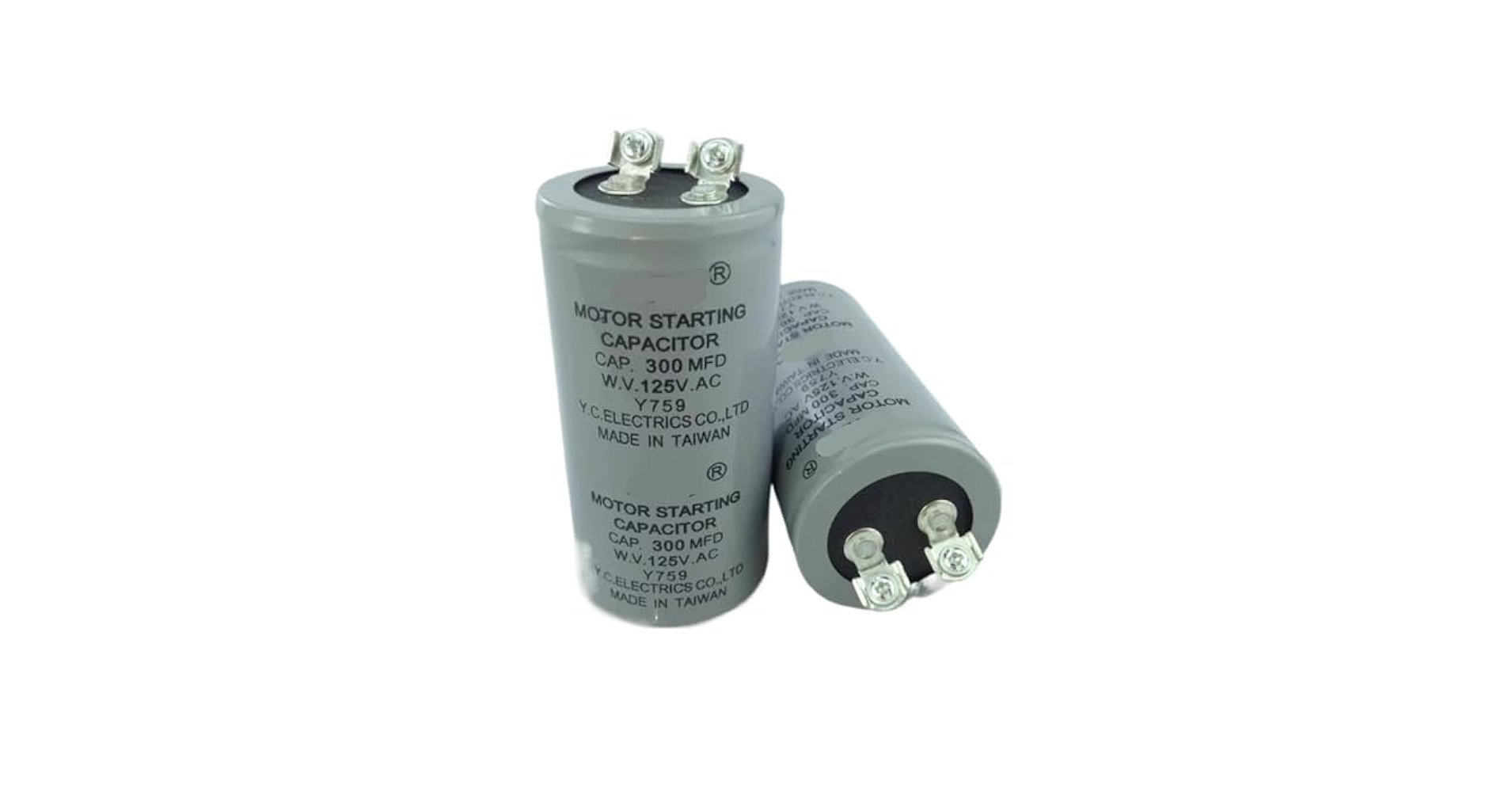 ㅎㅊㅋ ABC electronic starter Starting Capacitor 125V 300UF 300MFD