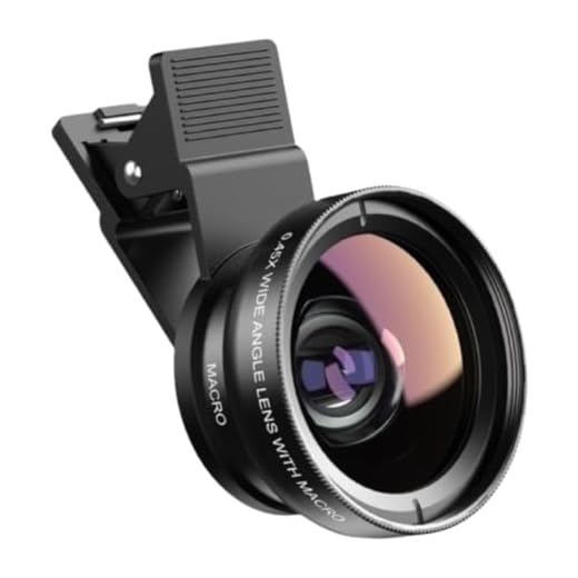 Lente Para Celular 2 em 1 Efeitos Macro 12.5x Para Detalhes de Objetos e Angular 45° Para Fotos e Vídeos Expansivas Qualidade HD 4K