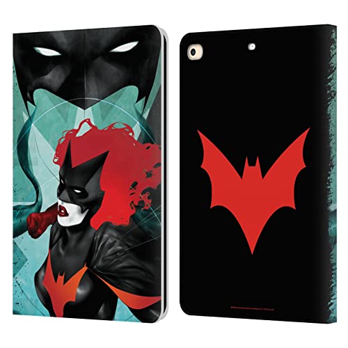 Funda cuero iPad 9.7 2018 de Batwoman con acabado premium y protección de alta gama