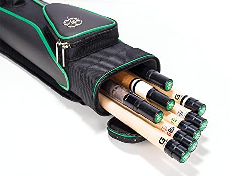 McDermott 75-0940 3 Butt x 5 Shaft Backpack Sport Pool Cues Stick Case