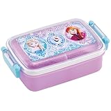 スケーター(Skater) 子供用 お弁当箱 1段 450ml ふわっと盛れるドーム型 抗菌 キッズランチ 日本製 ディズニー アナと雪の女王25 女の子 RBF3ANAG69020
