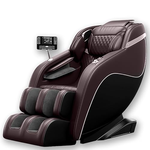 VUYSUYVY Luxury 4D Massage Chair Full Body Zero Gravity Shiatsu Massage Chairs with SL-Track, Heated Back and Calves, Foot Rollers, Body Scan, AI Control, Bluetooth, Quick Knob Added
