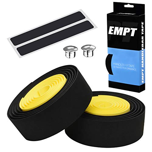 EMPT EVA ロード用 バーテープ ES-JHT020 クッション EVA製バーテープ ロード ピスト ドロップハンドルバーテープ  エンドキャップ エンドテープ付属 )