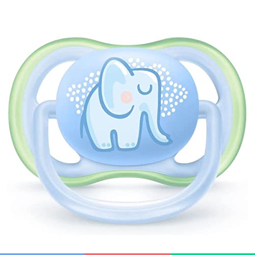 CHUPETA ULTRA AIR DUPLA ELEFANTE E LEÃO 0-6M... glide