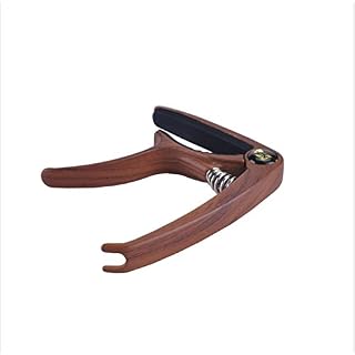 Nuzamas Lot de 2 guitare Capotastos, pont Extracteur de goujons, EN Alliage de zinc Capo, pour guitare acoustique et électrique, ukulélé – Une seule main Trigger Style - Les Beatles, Paul McCartney, John Lennon, RIngo Starr, George Harrison Nuzamas Lot de 2 guitare Capotastos, pont Extracteur de goujons, EN Alliage de zinc Capo, pour guitare acoustique et électrique, ukulélé – Une seule main Trigger Style – Image 2