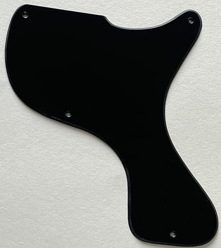 Schlagbrett passend für Gibson Les Paul Junior 1958 Style Gitarre (1-lagig, schwarz (2,3))