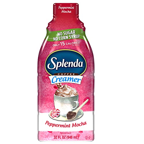 Splenda Limited Edition Peppermint Mocha Sugar Free, Low Calorie Liquid Coffee Creamer, 32 Fl. Oz. (Pack Of 1) #TOP9