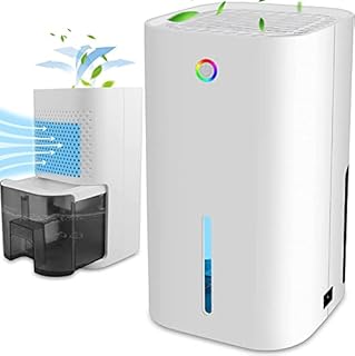 Dehumidifiers for Home Small Quiet Dehumidifier 30oz 850ml Portable Mini Electric Dehumidifier with Smart Features Auto-Off for Damp Home, Room, Bedroom, Bathroom Wardrobe, Basement, Office,Garage,RV