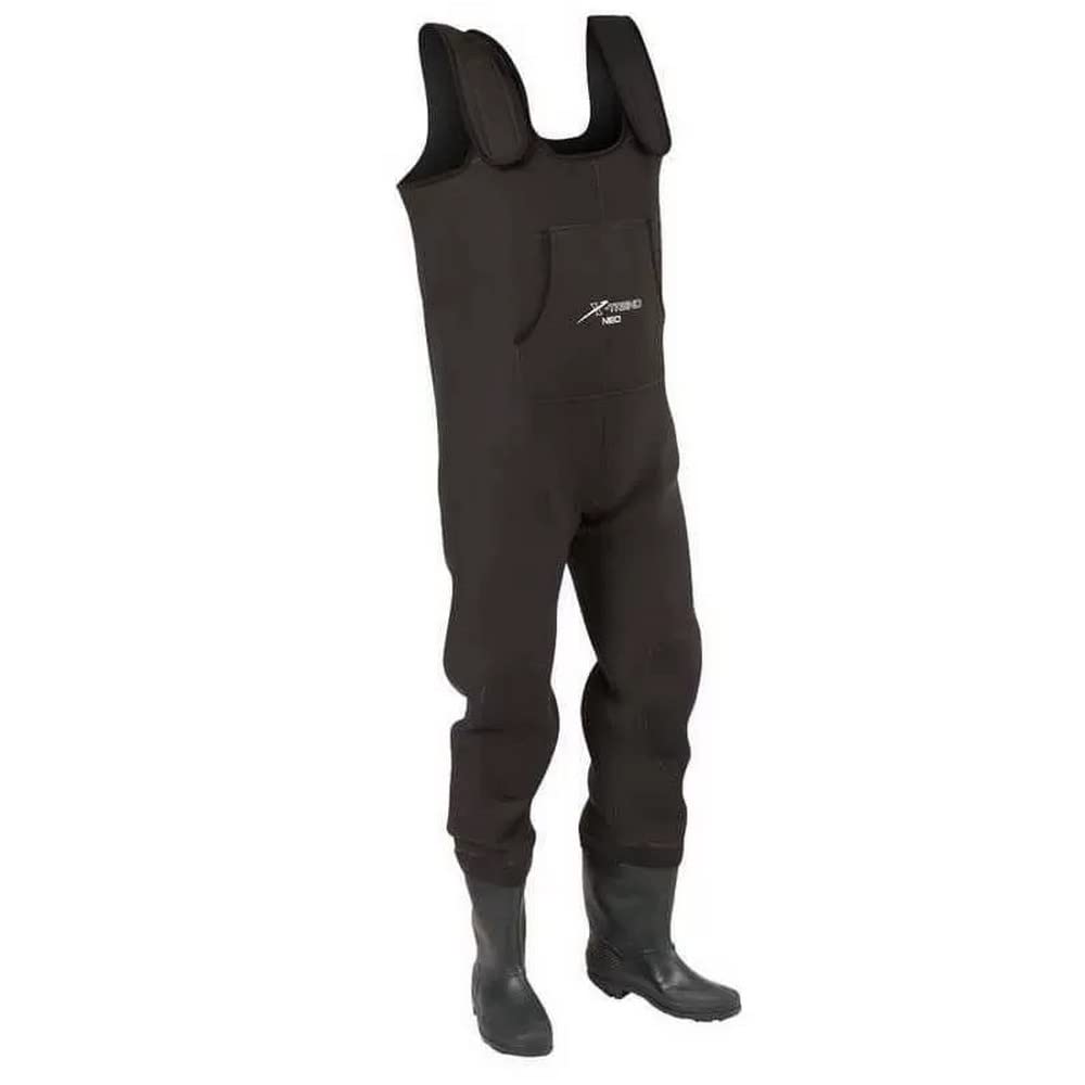 SERT Waders In Neoprene Outlaw - Stivali Da Pesca Impermeabili, Suola In PVC, Spessore 4 Mm, Taglia 40/41