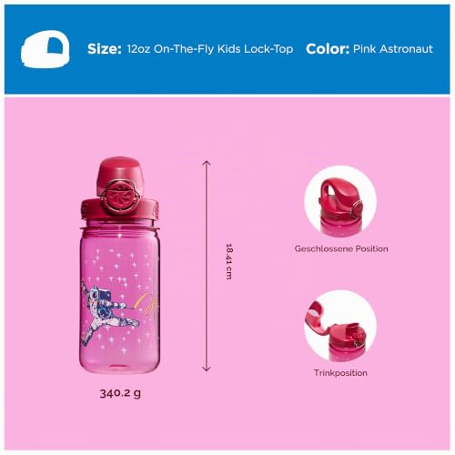 Nalgene OTF Trinkflaschen Pink Astronaut 0,35 L – Ansicht 5