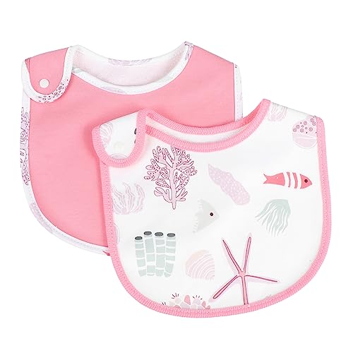 Holibanna Baberos De Algodón Para Bebés Pack De Baberos Absorbentes Para Niñas Baberos De Saliva Para Dentición Delantales De Comer Suaves y Cómodos Para Años