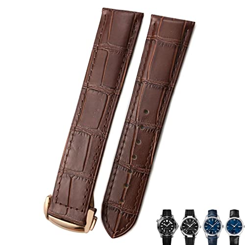Bracelet de montre en cuir de vachette pour remplacer votre Seamaster
