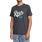 RVCA Mens Premium Red Stitch Short Sleeve Graphic Tee Shirt - Image 3