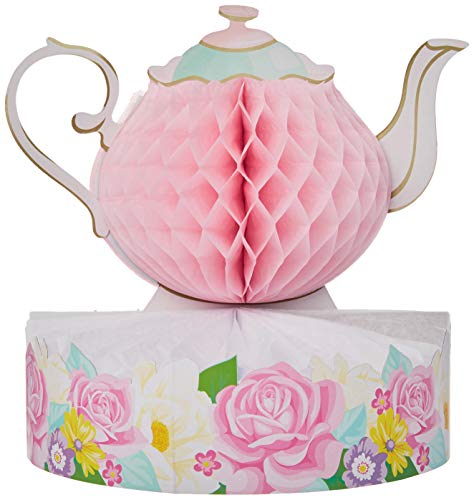 Creative Converting Floral Tea Party Centerpiece, 1 Ct Multicolor, 9" X 10" #TOP2