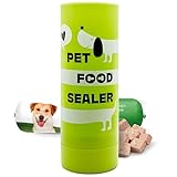 Yellow Hydrant - The Original Dog Food Loaf Storage Container - Patent Pending Reusable Airtight Can Cover Pet Food Sealer - Keeps Dog Food Can Fresh in the Fridge, Eliminates Odor