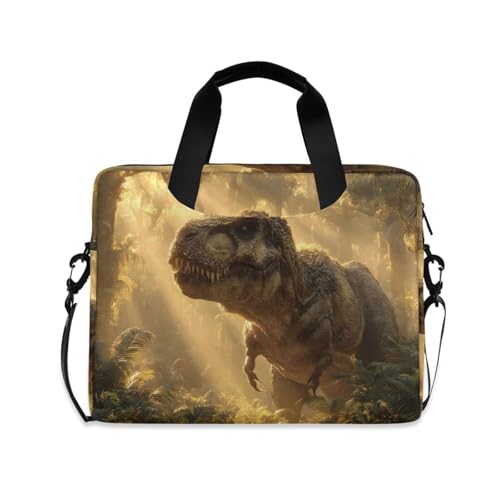 Maletín para portátil con estampado de dinosaurios miniatura 1