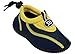New Sunville Brand Toddler's Yellow & Navy Athletic Water Shoes Aqua Socks Size 8
