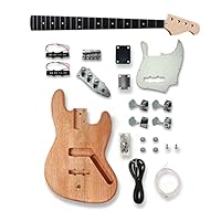 Amazon | エレキギター DIY 半完成品 組み立て 改造ギターセット