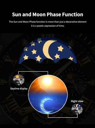 Image of OLEVS Mens Watches Chronograph Luxury Dress Moon Phase Two Tone Stainless Steel Waterproof Luminous Business Calendar Wrist Watch