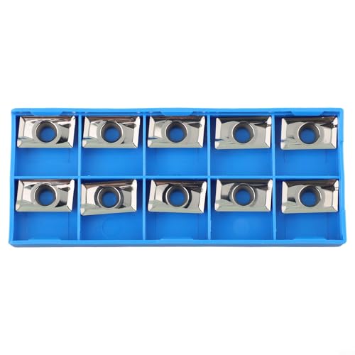 HpLive 10 unids carburo de tungsteno plaquitas APKT1604PDER-MA3 H01 fresado carburo insertos cortador para aluminio APMT1604