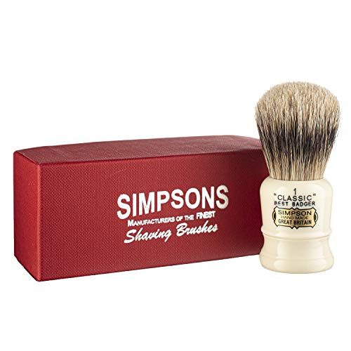 Simpson Shaving Brush - Classic Best Badger Shaving Brush (CL1B)