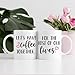 Christmas Gifts for Couples, Lets Have Coffee Together Forever Mug Set, Wedding Gift, Engagement Gift For Couple, His And Her Coffee Mug, Unique Anniversary Present On Birthday, Valentine Day For Wife