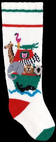 Googleheims Christmas Stocking Kits for Knitting Noah's Ark