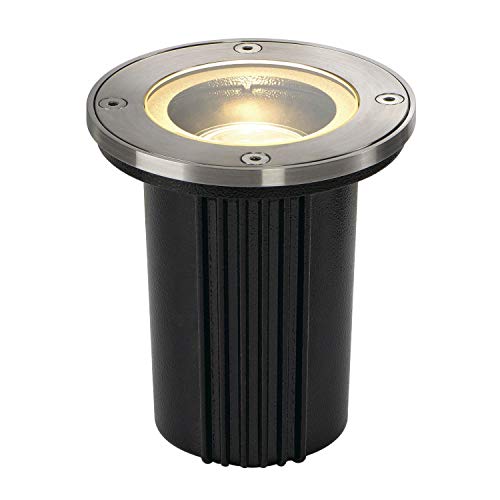 Spot sol rond GU10 DASAR EXACT pour illuminer terrasse et allée