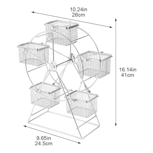 Présentoir de collations pour biscuits et bonbons rotatif - 8