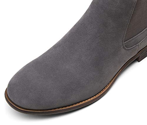 Image of Jousen Men's Chelsea Boots Lightweight Casual Chukka Ankle Boots Classic Elastic Dress Boots For Men