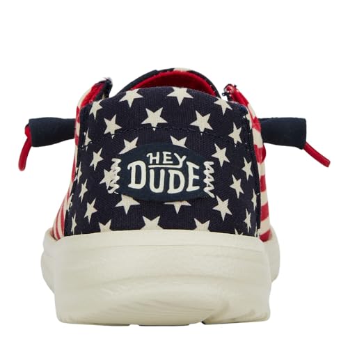 Image of HEYDUDE Womens Wendy Patriotic