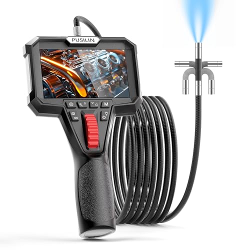PUSILIN Two-Way Articulating Borescope with Light,4.3
