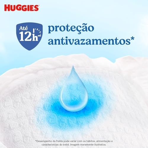 Huggies Fralda Tripla Proteção M 92 Un glide