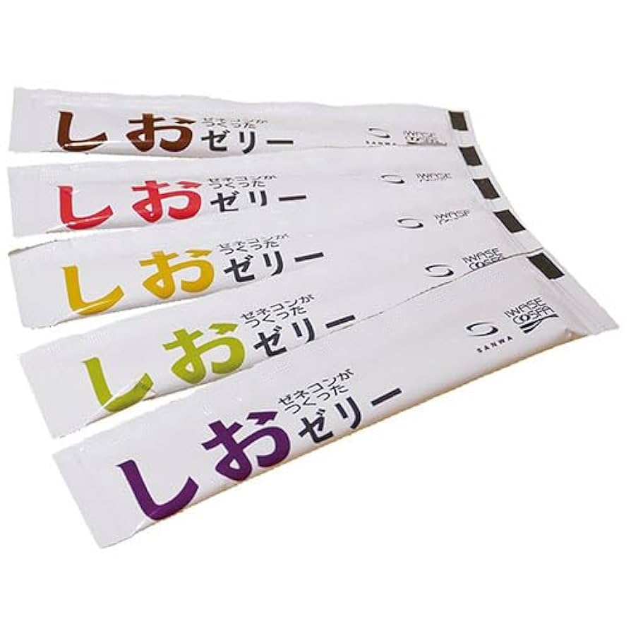 ゼネコンがつくった　しおゼリー　1kg(10g×約100本) Amazon | ゼネコンがつくった しおゼリー ミックス 塩ゼリー