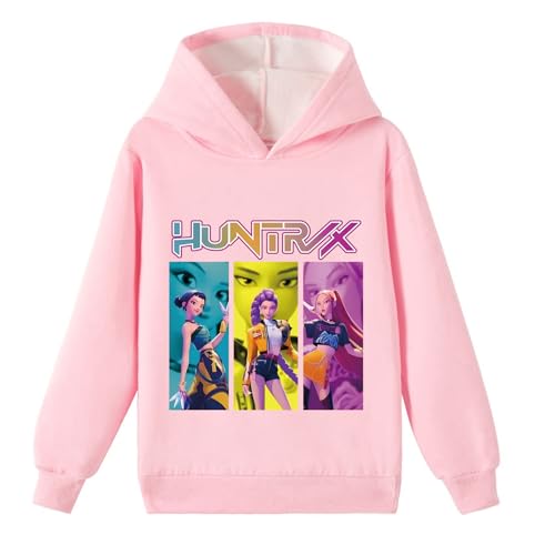 DianShao Kpop Huntrix Pullover - Sudadera con capucha Huntrix con forro polar...