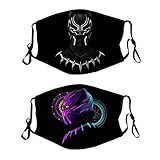 Cool Anime Cloth Face Mask 2PC Adult Men Women Dust-Proof Mouth Cover Washable Adjustable Bandana...
