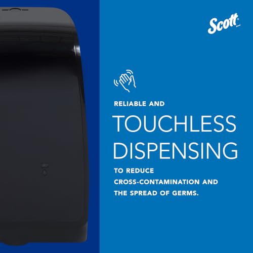 Scott Professional Touchless Skin Care Dispenser (32504) | Automatic Touchless Dispensing, Wall Mounted, 1.2 L Capacity, Black, Compatible with Scott Skin Care Refills - image 7
