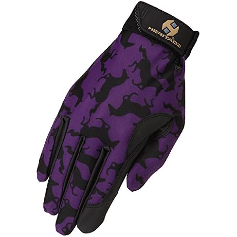 Heritage Performance Gloves, Size , Purple Cover