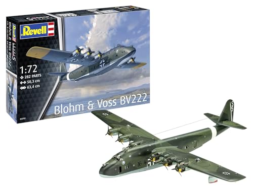 Revell 03792 Blohm & Voss BV222 Aircraft 1:72 Scale Unbuilt/Unpainted Plastic Model Kit