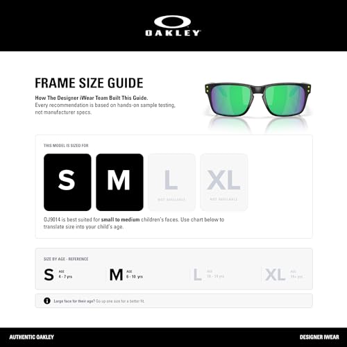 Image of Oakley Holbrook XXS OJ9014 Rectangle Junior Sunglasses for Boys for Girls