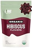 J Mac Botanicals, Certified Organic Hibiscus Flower, loose leaf tea, Flor de Jamaica